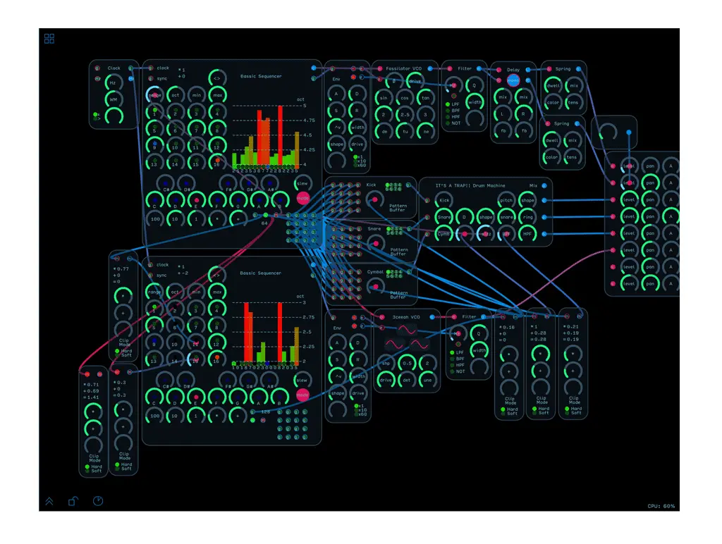 More CV! Audulus 3.4 Supports For Multichannel Audio/CV Output