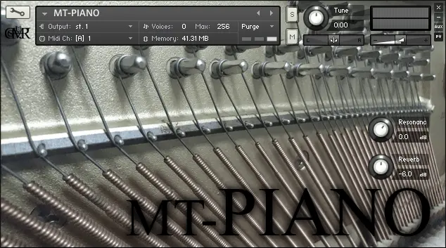 Studio Major7th released MT Piano for Kontakt