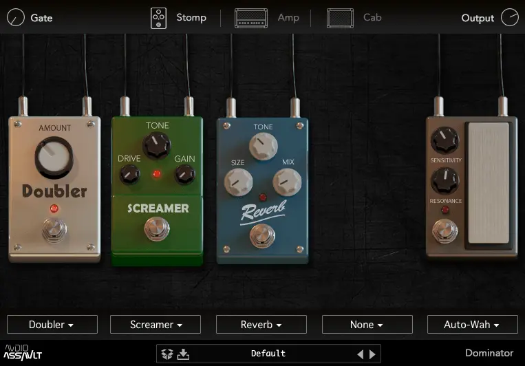 Audio Assault released Dominator High Gain Amp Simulator