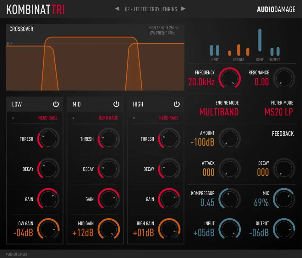 Audio Damage released Kombinat Tri