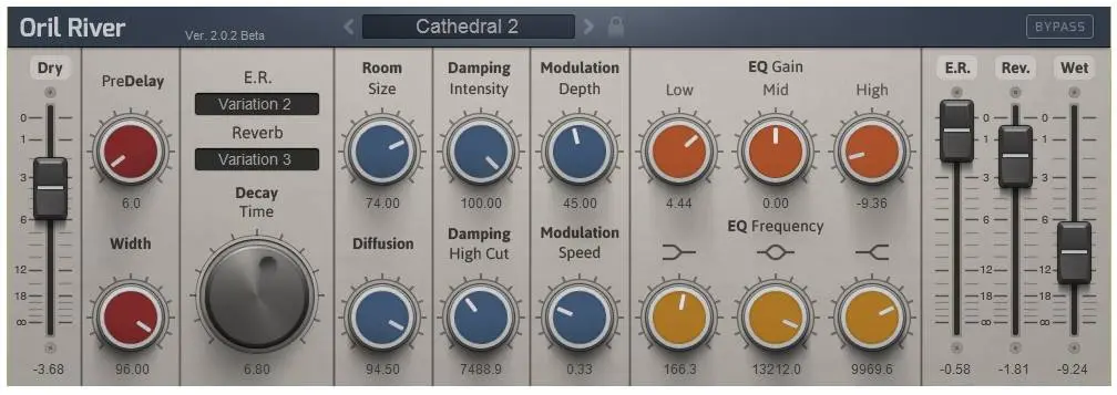 OrilRiver – Free reverb update by Denis Tihanov