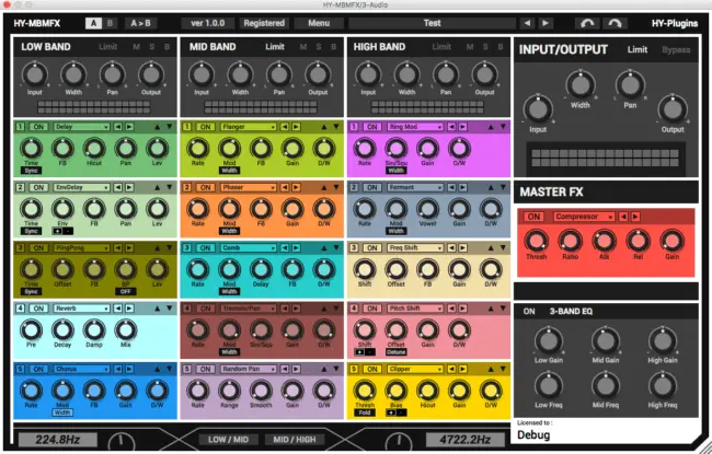 HY MBMFX – New Multieffect by HY Plugins (free and commercial)