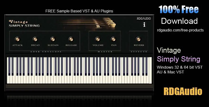 RDGAudio releases Vintage Simply String for free