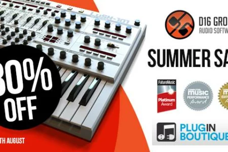 Featured image for “Deal: D16 Summer Sale – Up To 30% off at Plugin Boutique”