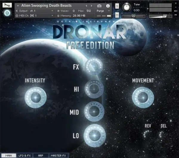 Gothic Instruments Dronar – Free Kontakt instrument