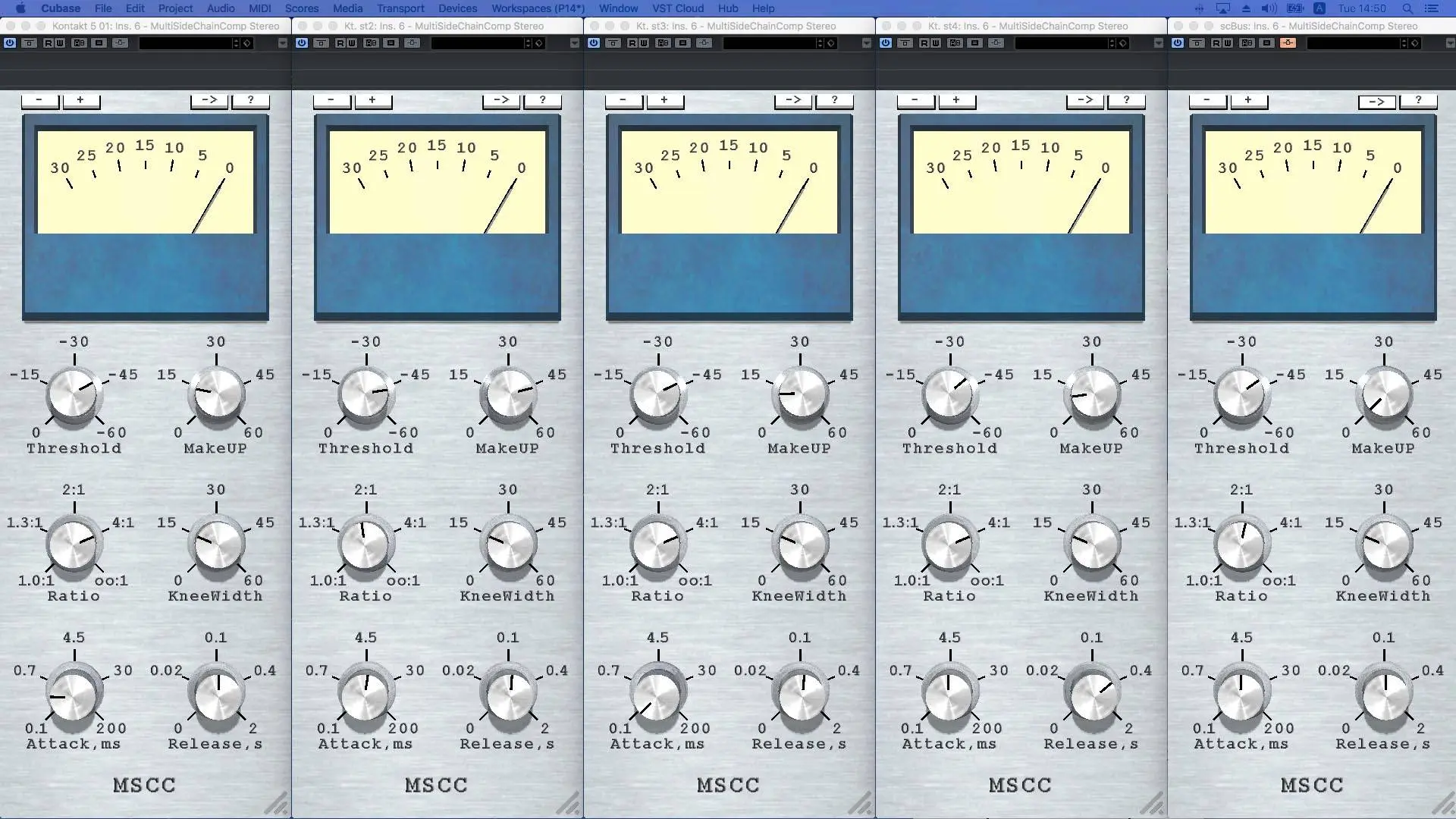 MSCC released free sidechain compressor MSCC Compressor