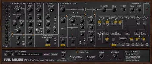 FB 3100 – Free Korg synth clone by Full Bucket Music