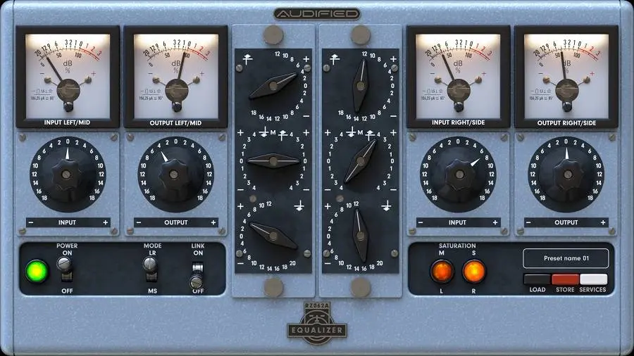 Audified released RZ062 Equalizer plug in bundle