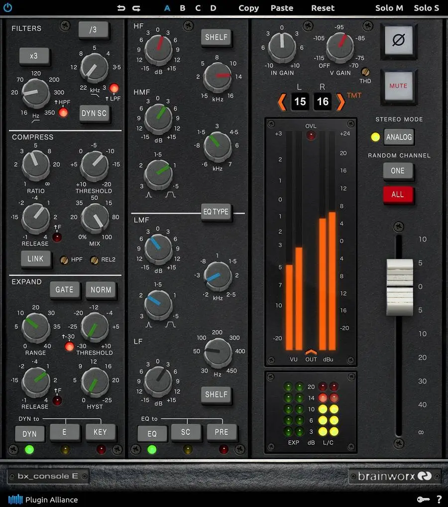 Brainworx released bx console E