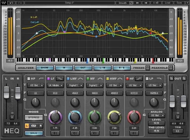 Deal: Waves H EQ Hybrid Equalizer for just 29$