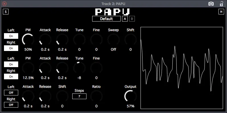 Nintendo Gameboy PAPU – Free gameboy sound generator by SocaLabs