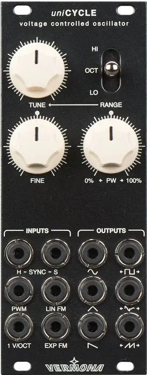 VERMONA released uniCYCLE (voltage controlled oscillator)