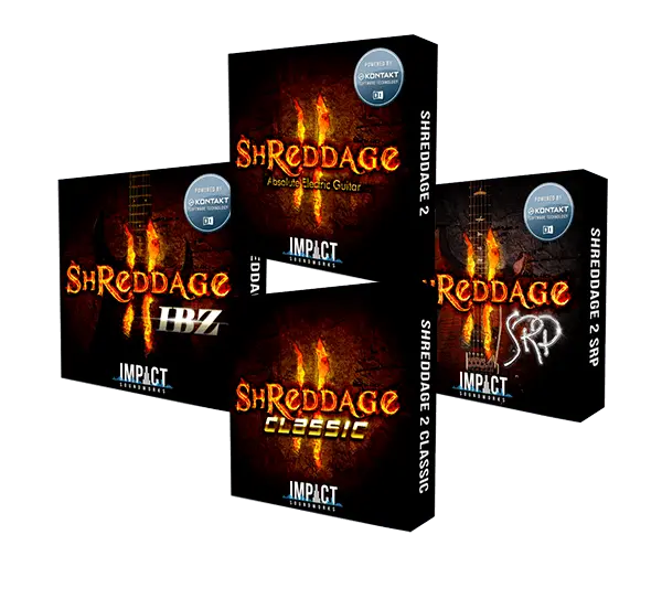 Deal: Impact Soundworks Shreddage Bundle + 2 Mystery Products