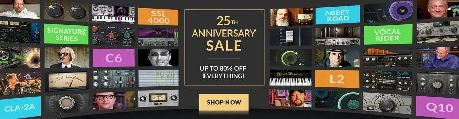 Deal: 25th Anniversary Sale – Up to 80% off everything!