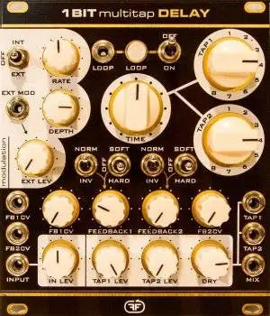 FEEDBACK Modules released 1BIT Multitap Delay (Eurorack)