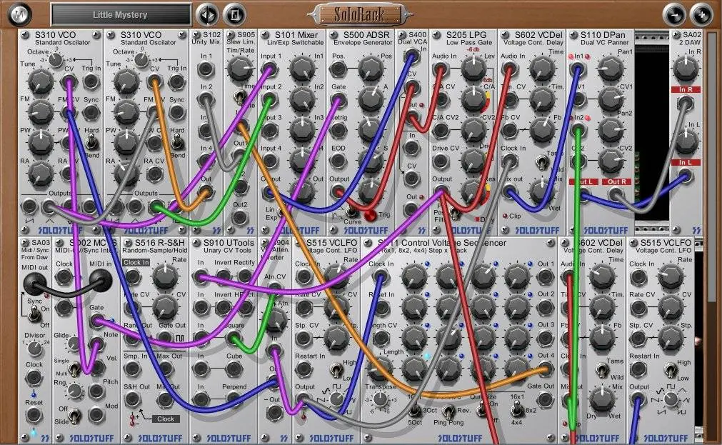 SoloStuff released SoloRack