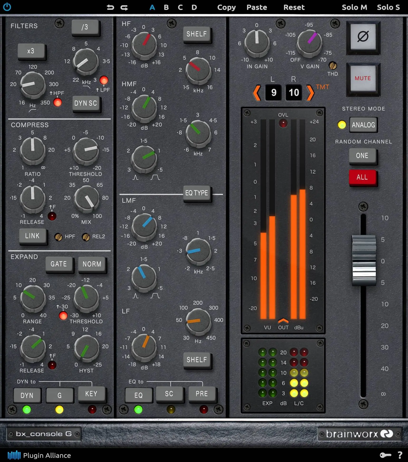 Brainworx releases bx console G