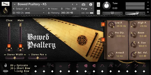 Versilian Studios released Bowed Psaltery and Broken Piano