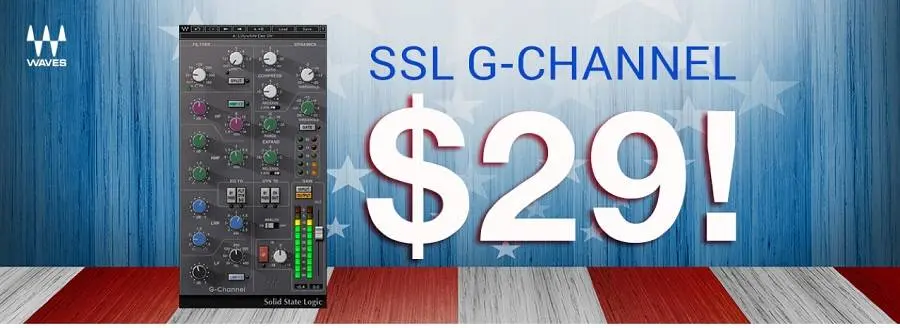 Waves SSL G Channel for just 29$