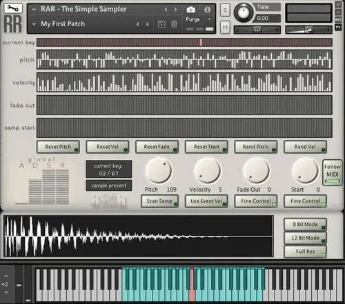 The simpler Sampler – Free Kontakt sampler by Rattly and Raw