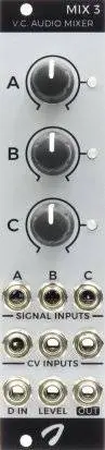 Joranalogue released Mix 3 (Eurorack)