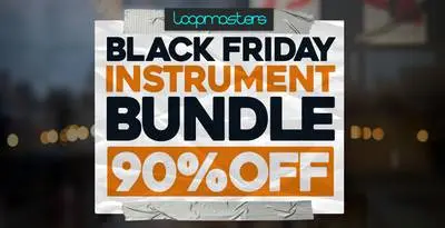 Featured image for “Loopmasters released Black Friday Instrument Bundle”