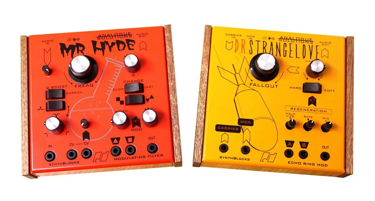 Analogue Solutions releases new synthblocks Mr Hyde and Dr Strangelove
