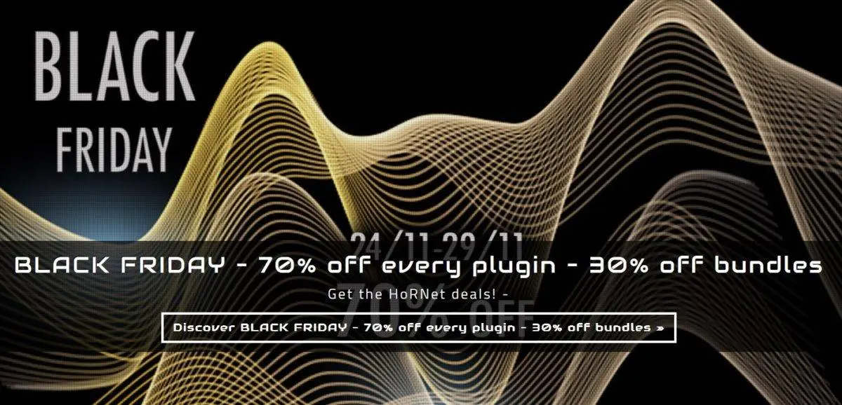 BLACK FRIDAY – 70% off every plugin – 30% off bundles