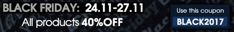 Black Friday – All Products 40% OFF by D16 Group till 27th November