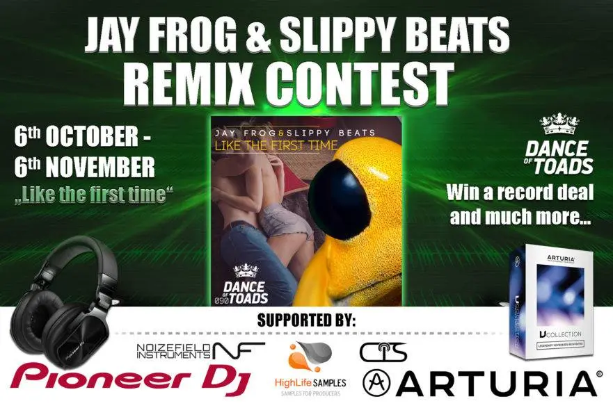Jay Frog & Slippy Beats Remix Contest – The winners