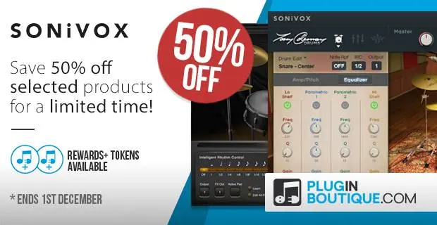 SONiVOX Sale 50% off