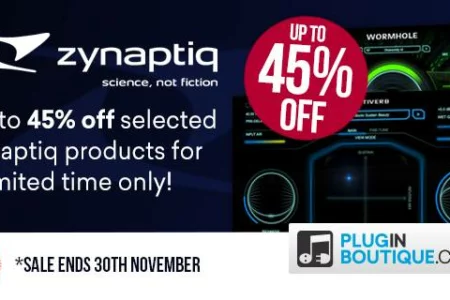 Featured image for “Zynaptiq Black Friday Sale – 45 % off!”