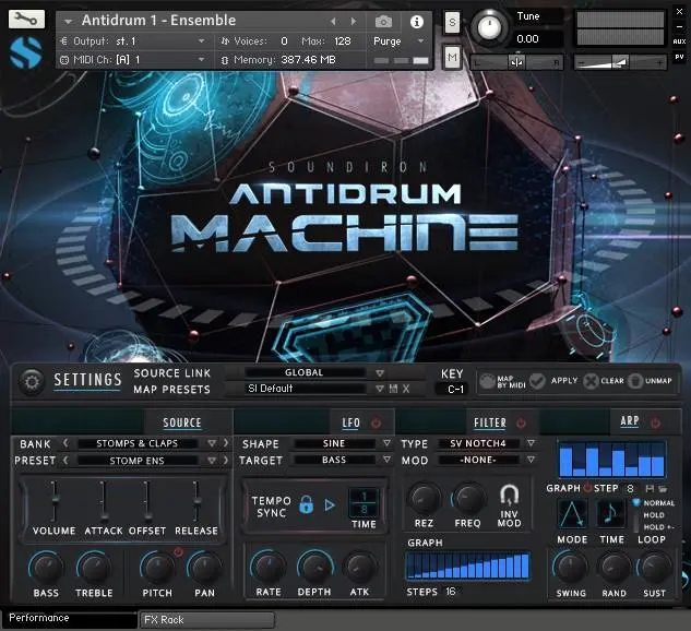 Soundiron released Antidrum Machine