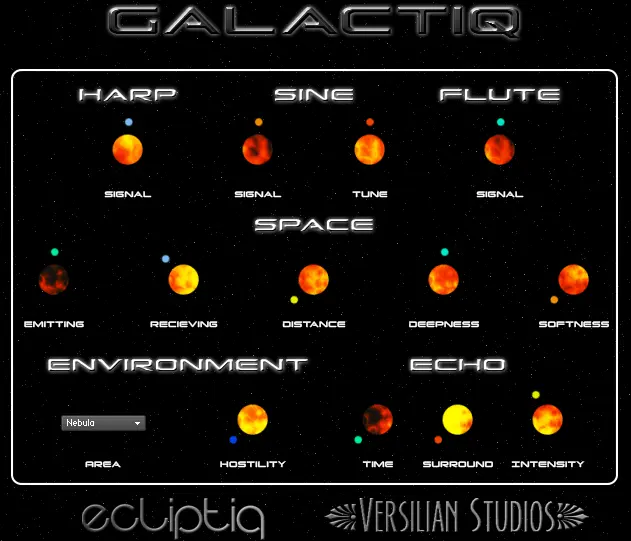 Galactiq – Free Hybrid Kontakt instrument for harps