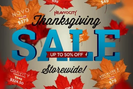 Featured image for “Heavyocity Thanksgiving Sale”