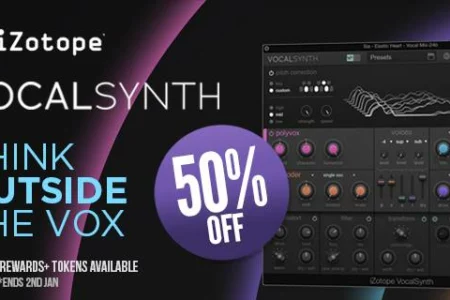 Featured image for “iZotope VocalSynth 50% off”