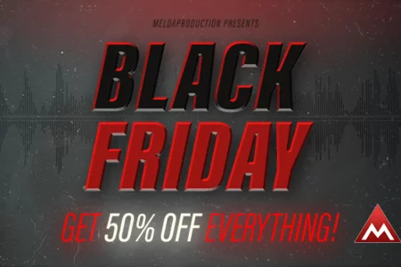 Featured image for “MeldaProduction announced Black Friday sale”