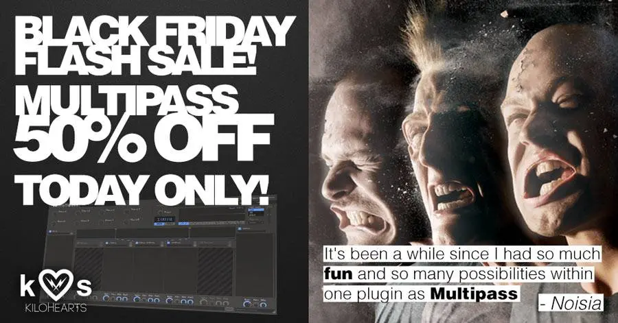 Kilohearts Multipass 24 Hour Black Friday Sale
