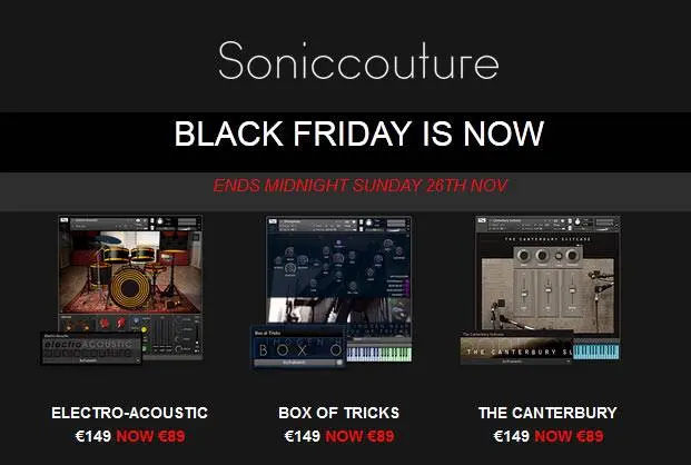 Soniccouture Black Friday