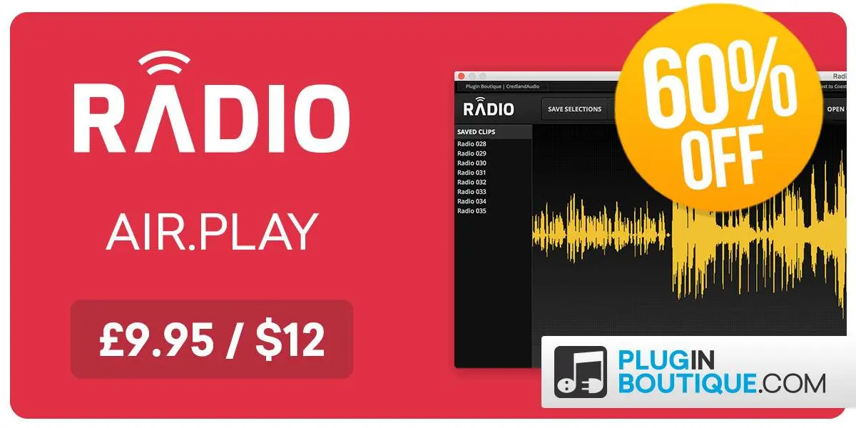 12 Days of Christmas Deal 3: Plugin Boutique RADIO