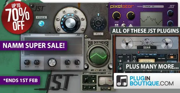 JST Super NAMM Sale
