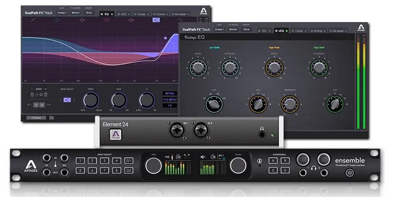 Apogee announced DualPath FX Rack Plug ins