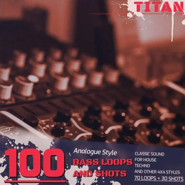 100 Free Bass samples by Titan