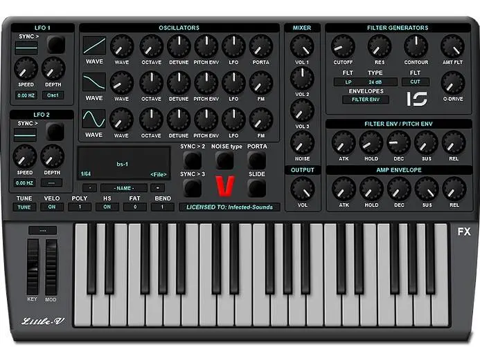 Infected Sounds releases free synthesizer Little V