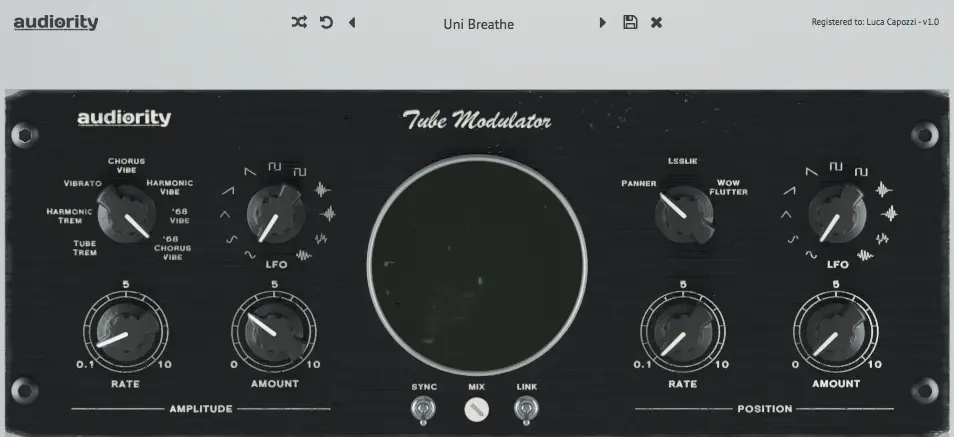 Audiority released Tube Modulator