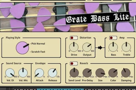 Featured image for “Grate Bass Lite – Free Kontakt instrument by borth audio”