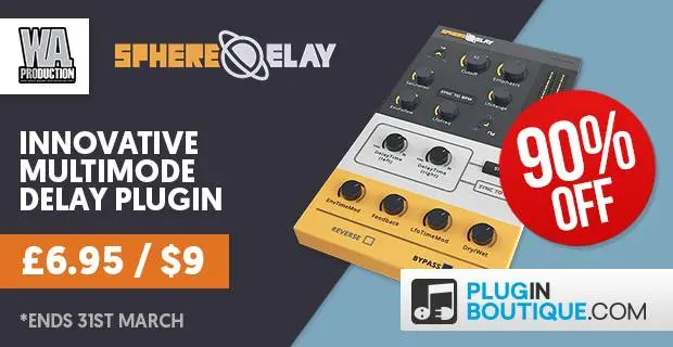 W.A Production SphereDelay Introductory Sale