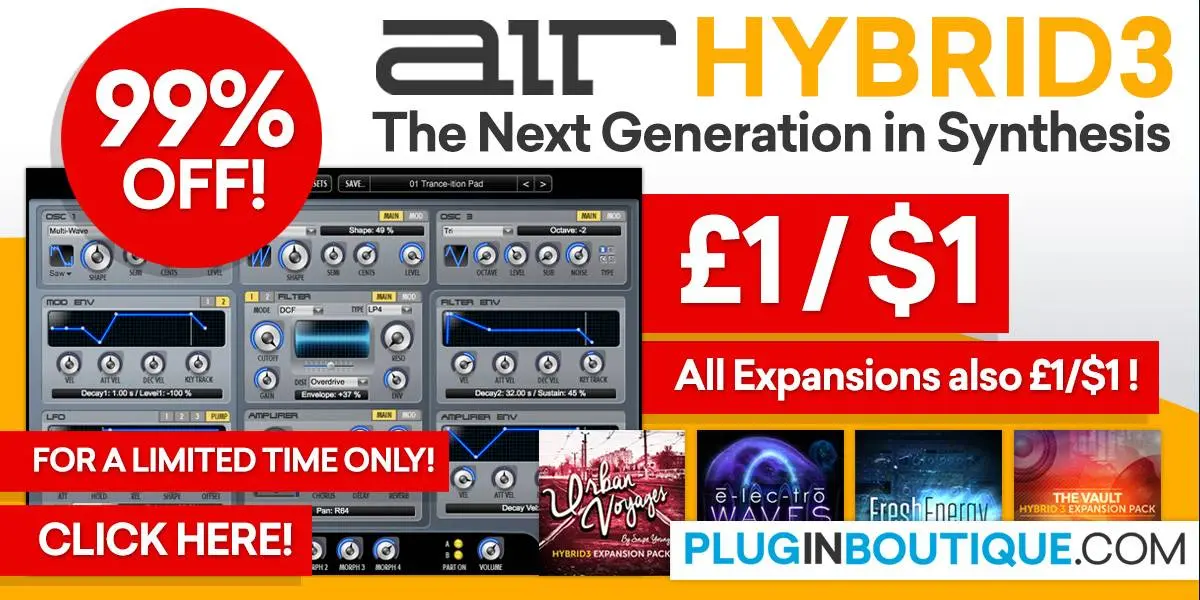 AirMusic Hybrid 3 + Expansions 99% off