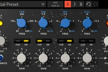 Featured image for “Overloud spends 1000 FREE licenses/day, for 1 week only for the plugin EQ550”