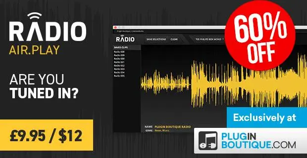 Plugin Boutique RADIO Sale